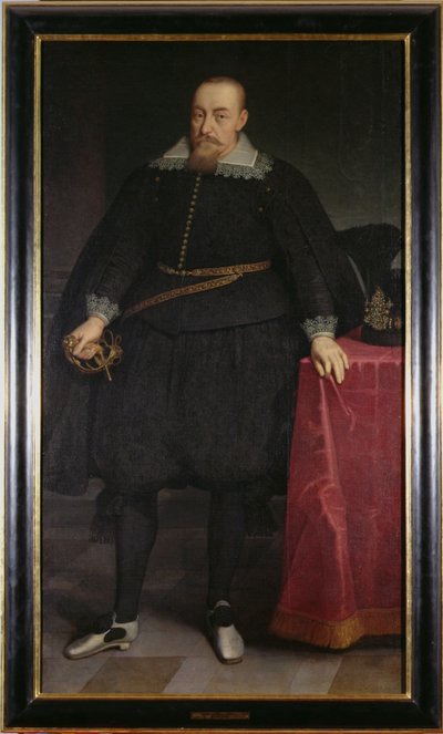 Porträt von Sigismund III (1566-1632) von Austrian School